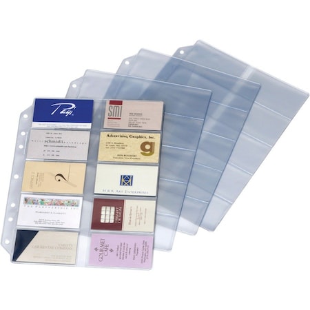 Refill,Sheets,Busncard,10Ct 10PK